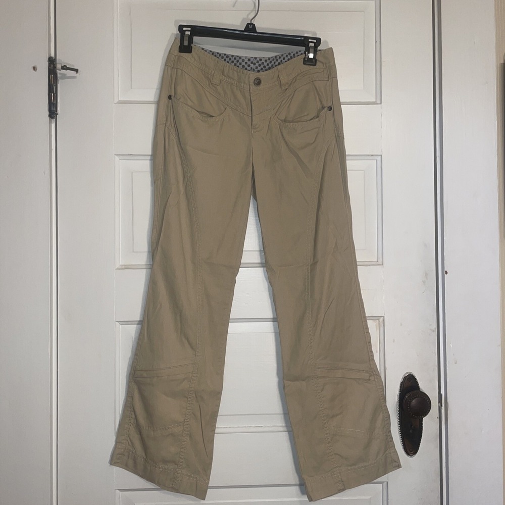 Athleta Lightweight Loose Fit Wide Leg Cargo‎ Travel Leisure Pant 2P